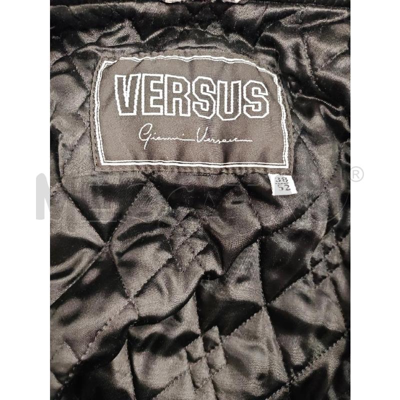 GIUBBOTTO U VERSUS GIANNI VERSACE NERO IN PELLE  | Mercatino dell'Usato Verona fiera 5