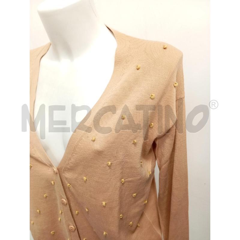 GOLFINO D LIVIANA CONTI BEIGE INSERTI PALLINI RILIEVO | Mercatino dell'Usato Verona fiera 2