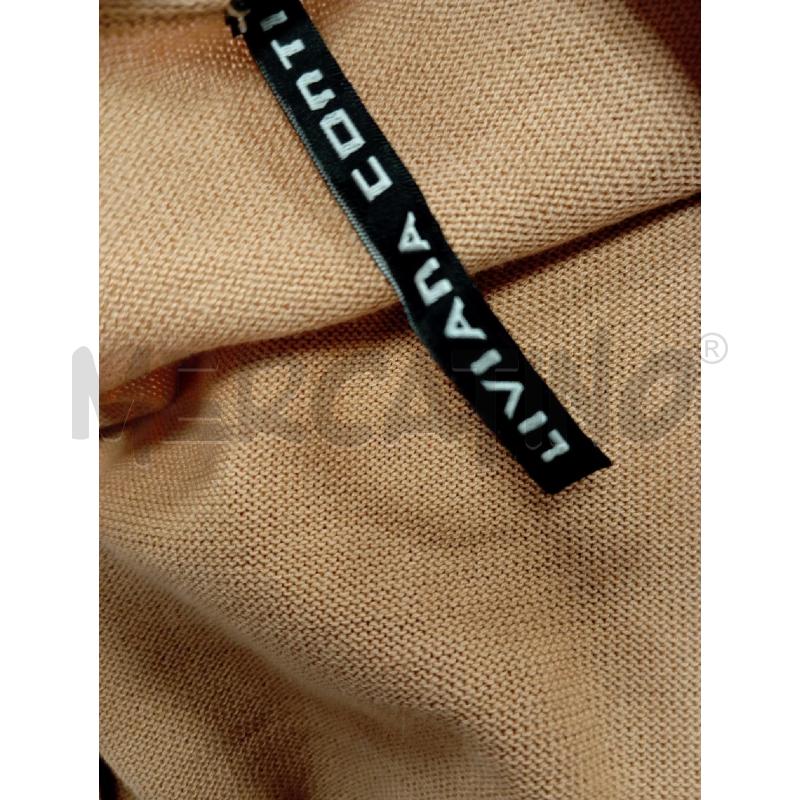 GOLFINO D LIVIANA CONTI BEIGE INSERTI PALLINI RILIEVO | Mercatino dell'Usato Verona fiera 5