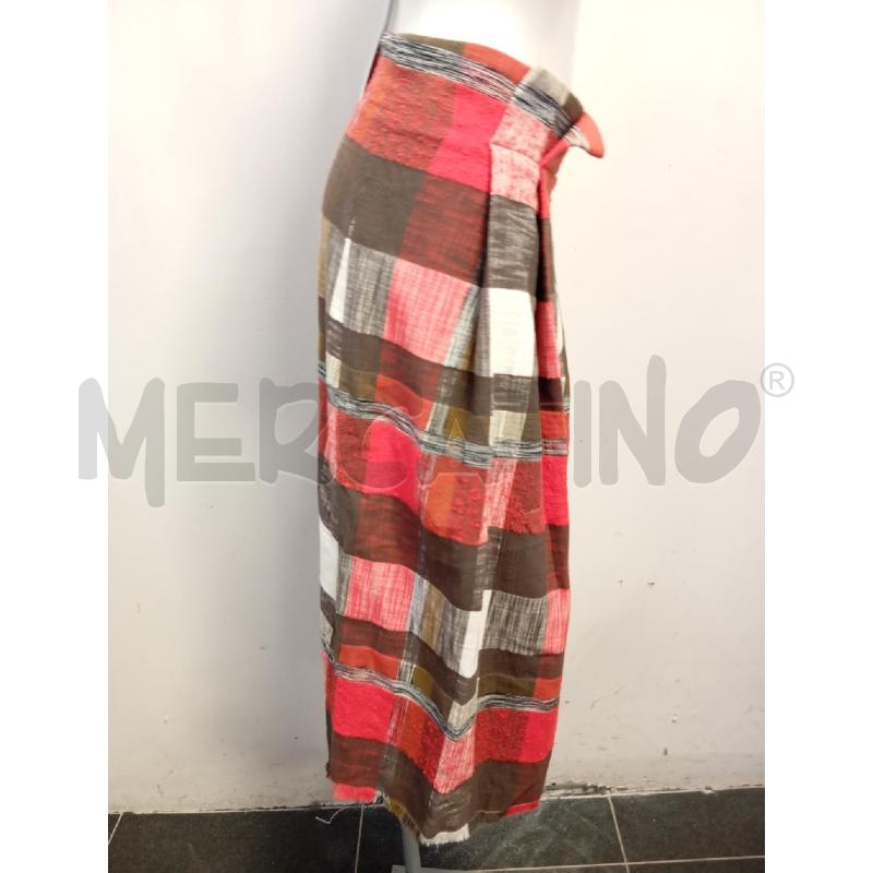 GONNA AGLINI A QUADRI ARANCIO MARR BIA | Mercatino dell'Usato Verona fiera 2