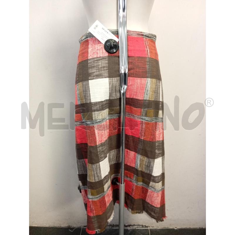 GONNA AGLINI A QUADRI ARANCIO MARR BIA | Mercatino dell'Usato Verona fiera 3