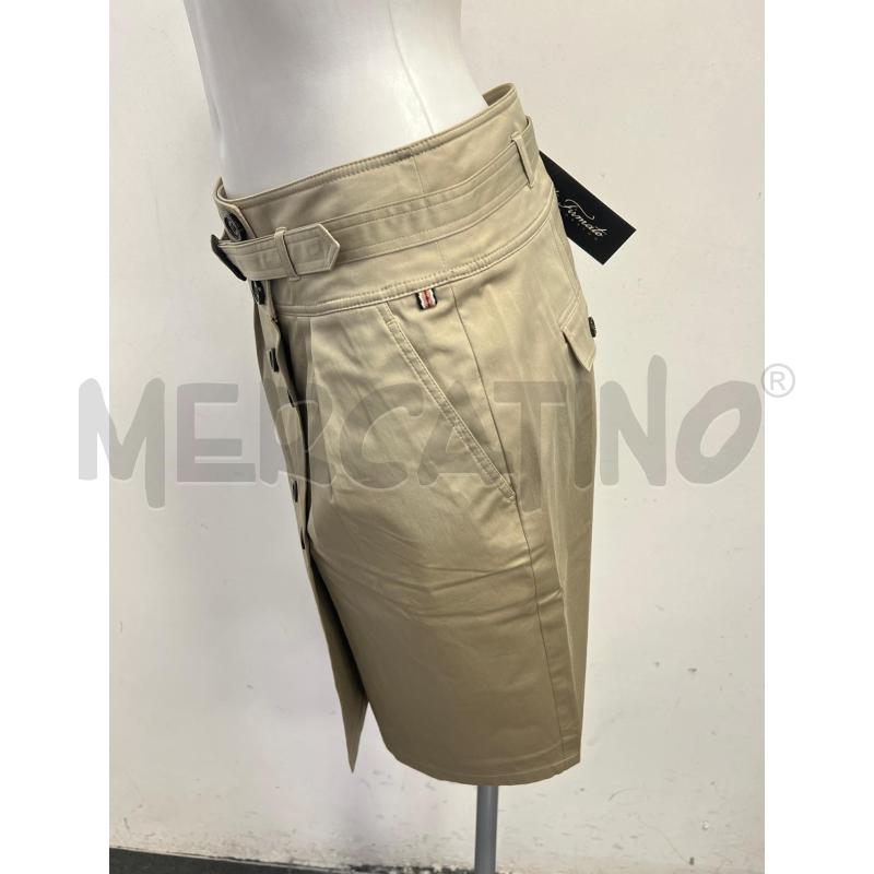 GONNA D BURBERRY BEIGE DOPPIA NUOVA CON CART  | Mercatino dell'Usato Verona fiera 2