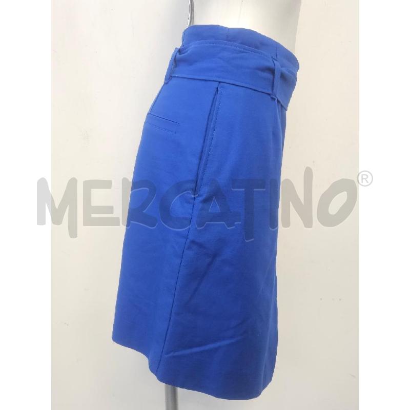 GONNA D MAX&CO BLU FIBBIA CROMO  | Mercatino dell'Usato Verona fiera 2