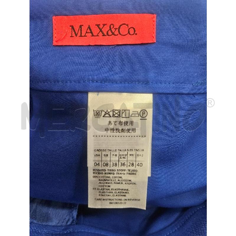 GONNA D MAX&CO BLU FIBBIA CROMO  | Mercatino dell'Usato Verona fiera 5