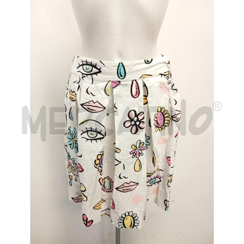 GONNA D MOSCHINO BIANCS FANTASIA BOCCA FIORI OCCHIO  | Mercatino dell'Usato Verona fiera 1