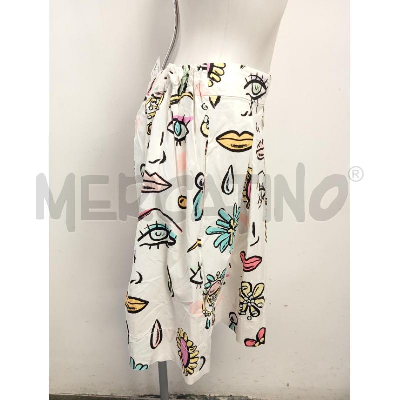 GONNA D MOSCHINO BIANCS FANTASIA BOCCA FIORI OCCHIO  | Mercatino dell'Usato Verona fiera 2