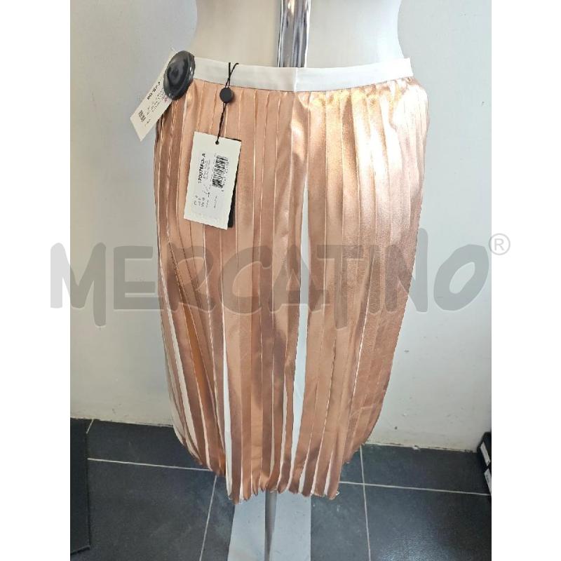 GONNA D RAOUL RAME METALLICO PLISSE BIANCO  | Mercatino dell'Usato Verona fiera 3