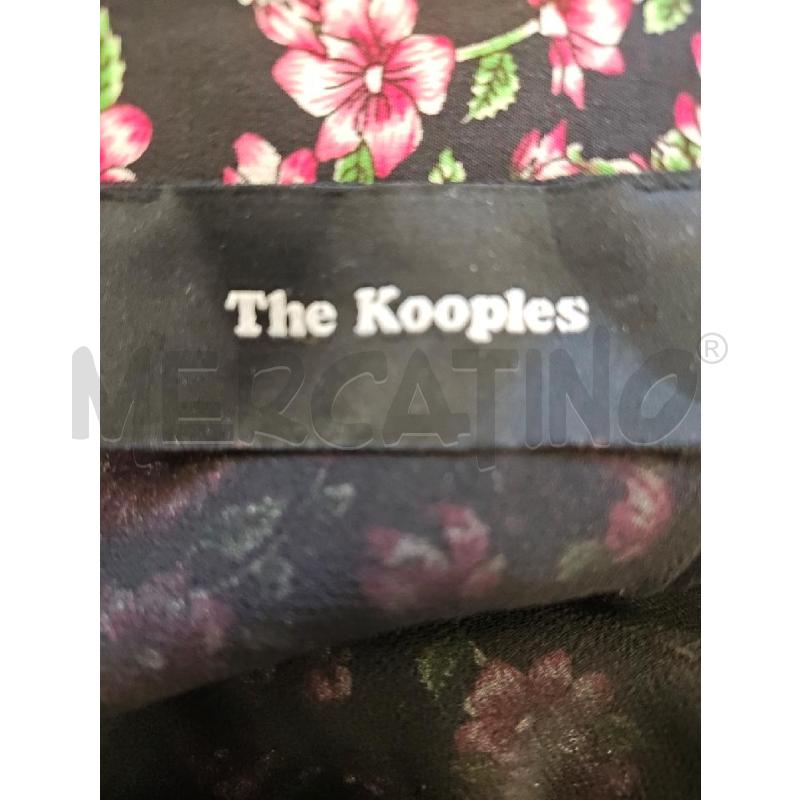 GONNA D THE KOOPLES NERA FIORI ROSA  | Mercatino dell'Usato Verona fiera 4