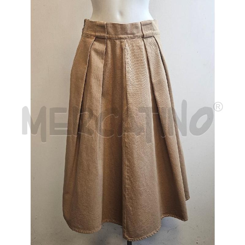 GONNA D  BALIA 8.22 BEIGE PASSANTI BASCHINA | Mercatino dell'Usato Verona fiera 1