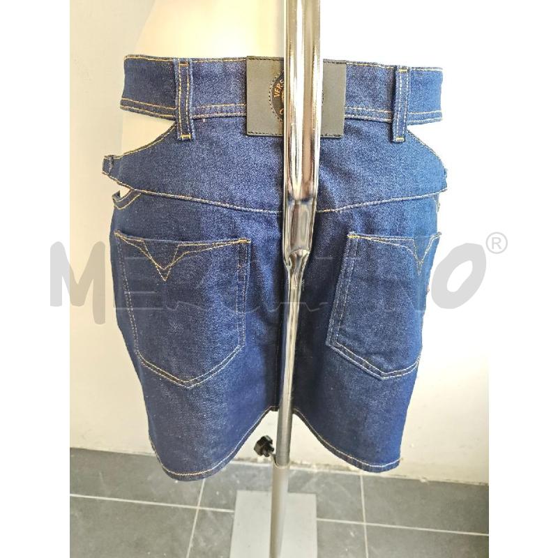 GONNA D  VERSACE JEANS DENIM COUT OUT  | Mercatino dell'Usato Verona fiera 3