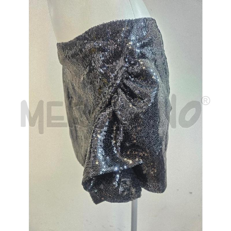 GONNA LANEUS PAILLETTES NERA CORTA VOLAN LAT | Mercatino dell'Usato Verona fiera 2