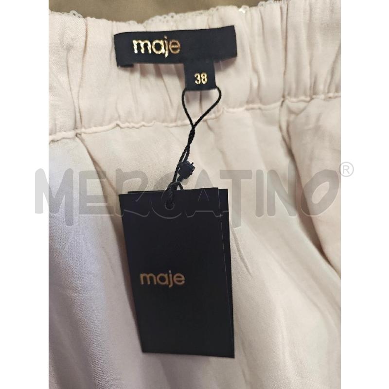 GONNA MAJE PAILLETTES BEIGE MOTIVO FLOIREALE  | Mercatino dell'Usato Verona fiera 4
