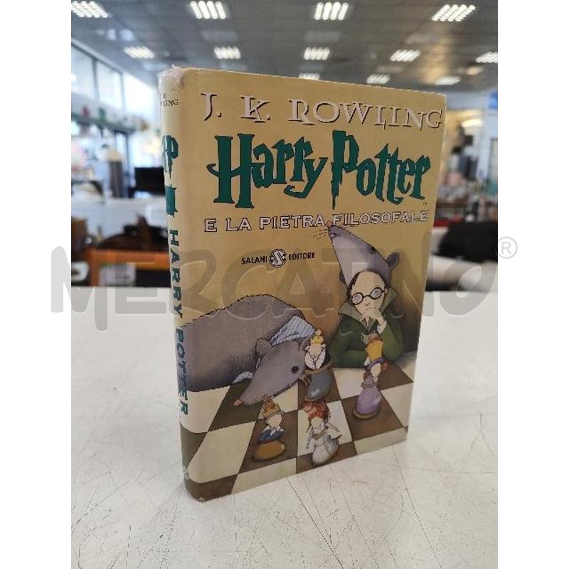 HARRY POTTER PIETRA FILOSOFALE 1A ED RISTAMPA 11 | Mercatino dell'Usato Verona fiera 1