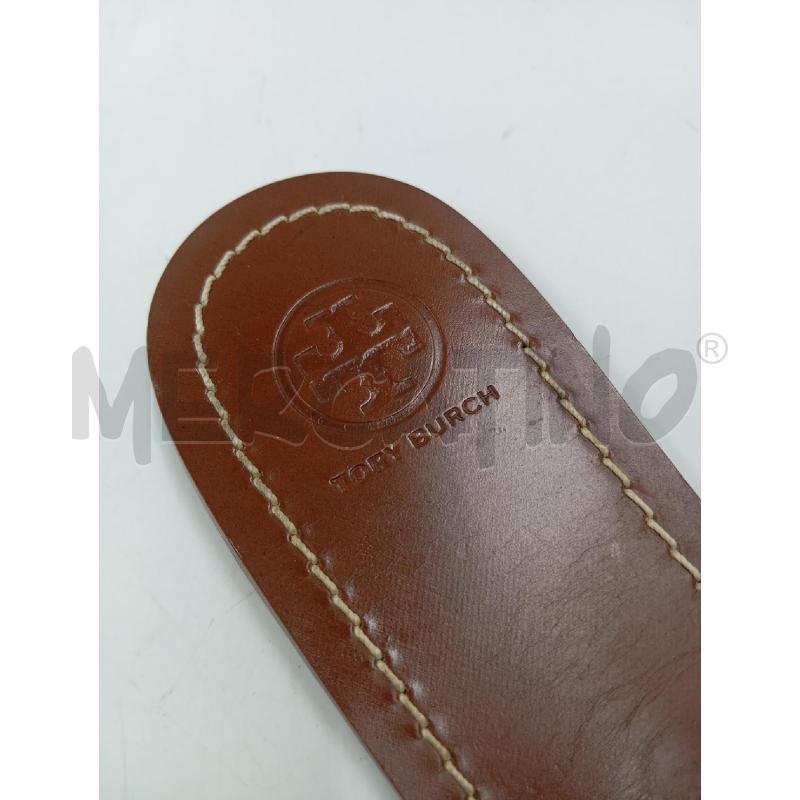 INFRADITO DONNA TORY BURCH MILLER PELLE ARANCIO  | Mercatino dell'Usato Verona fiera 4