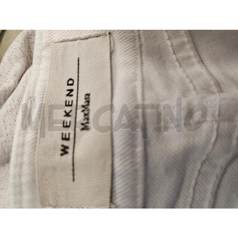 JEANS DONNA MAX MARA BIANCO  | Mercatino dell'Usato Verona fiera 4