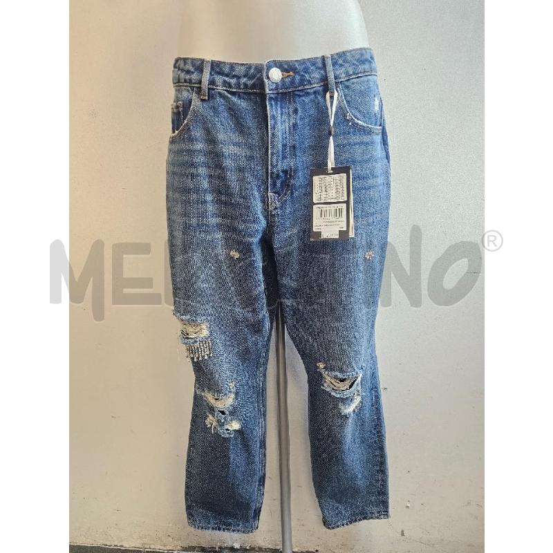 JEANS D FRACOMINA DENIM CON STRASS E STRAPPI  | Mercatino dell'Usato Verona fiera 1