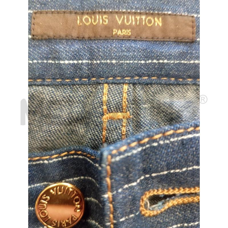 JEANS D LOUIS VUITTON BLU GESSATI  | Mercatino dell'Usato Verona fiera 5