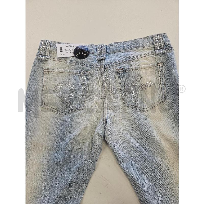 JEANS D PINKO AZZ SLAVATO SCRITTA DIE STRASS | Mercatino dell'Usato Verona fiera 5