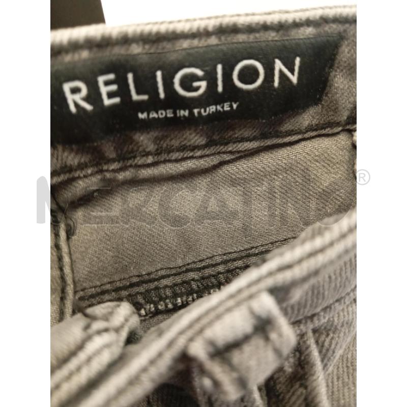 JEANS D RELIGION GRIGIO CENERE  | Mercatino dell'Usato Verona fiera 5