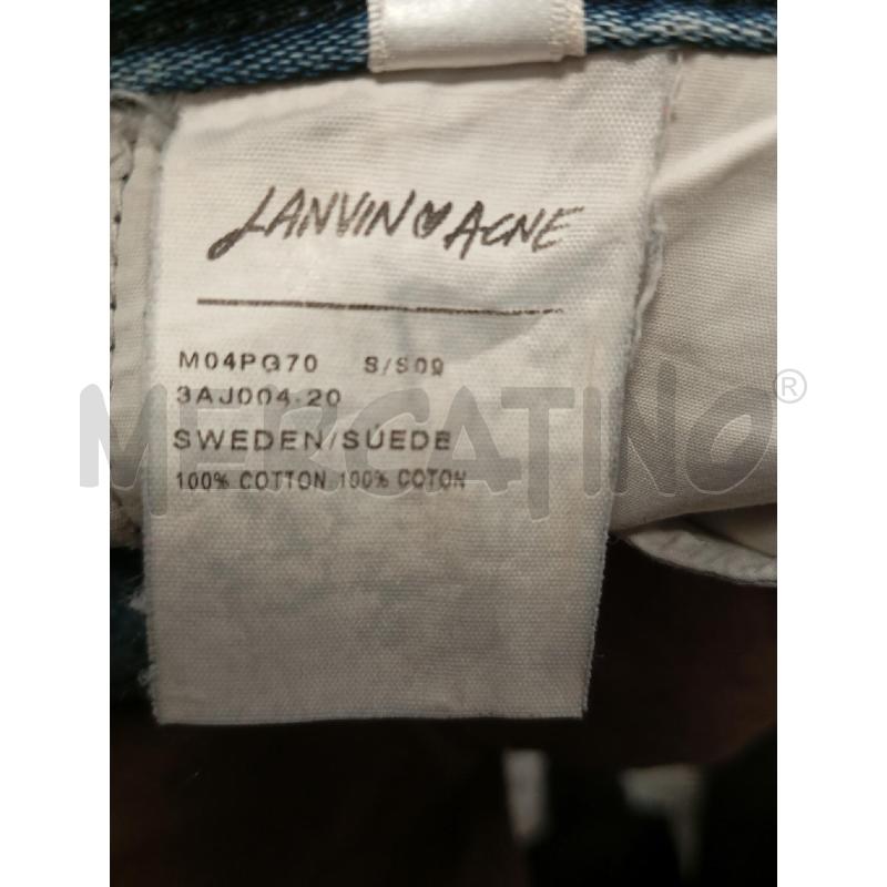JEANS U LANVIN X  ACNE CORTO SLAVATO  | Mercatino dell'Usato Verona fiera 4