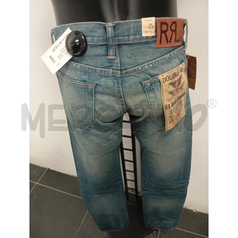 JEANS U RALPH LAUREN  DOUBLE RL SLIM FIT STRAPPI  | Mercatino dell'Usato Verona fiera 3