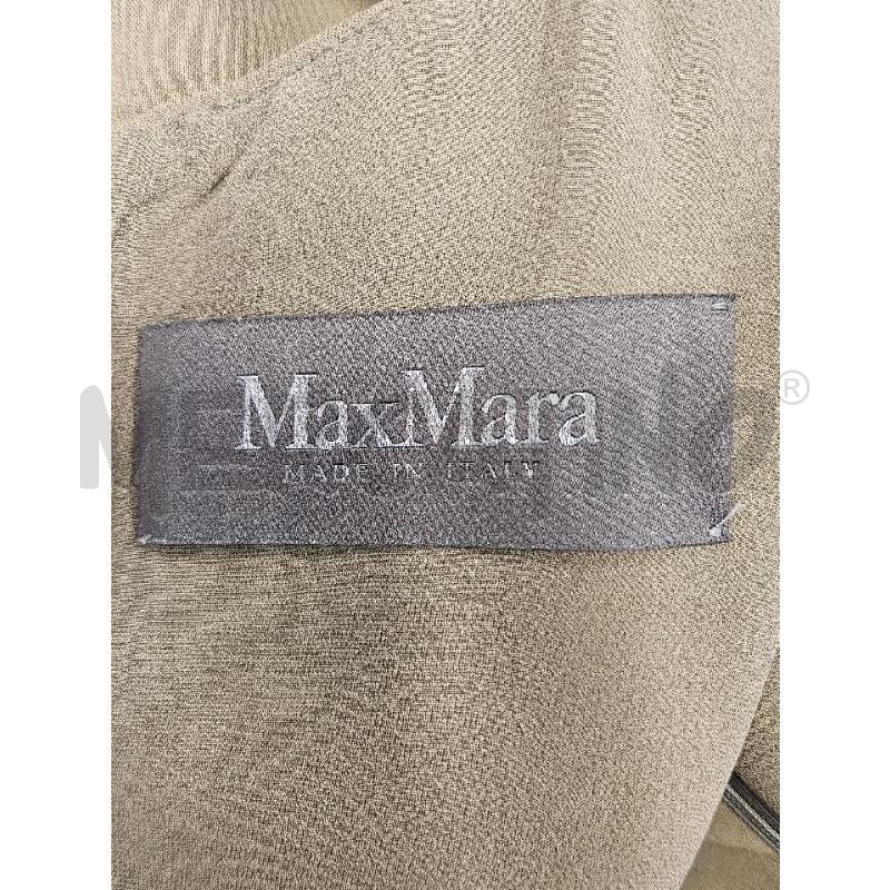 JUMPSUIT D MAX MARA VERDE MILITARE VOULANT SETA | Mercatino dell'Usato Verona fiera 5
