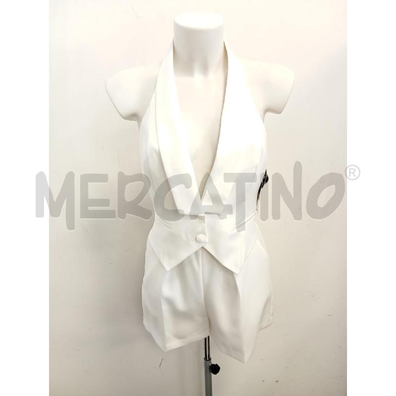 JUMPSUIT ELISABETTA FRANCHI AVORIO | Mercatino dell'Usato Verona fiera 1
