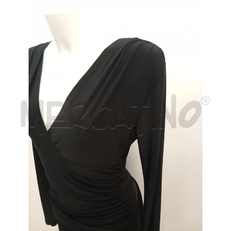 JUMPSUIT NORMA KAMALI NERO ARRICCIATURA FIANCHI  | Mercatino dell'Usato Verona fiera 2