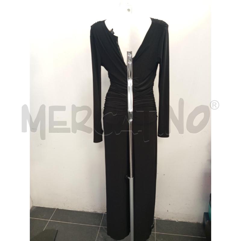 JUMPSUIT NORMA KAMALI NERO ARRICCIATURA FIANCHI  | Mercatino dell'Usato Verona fiera 4