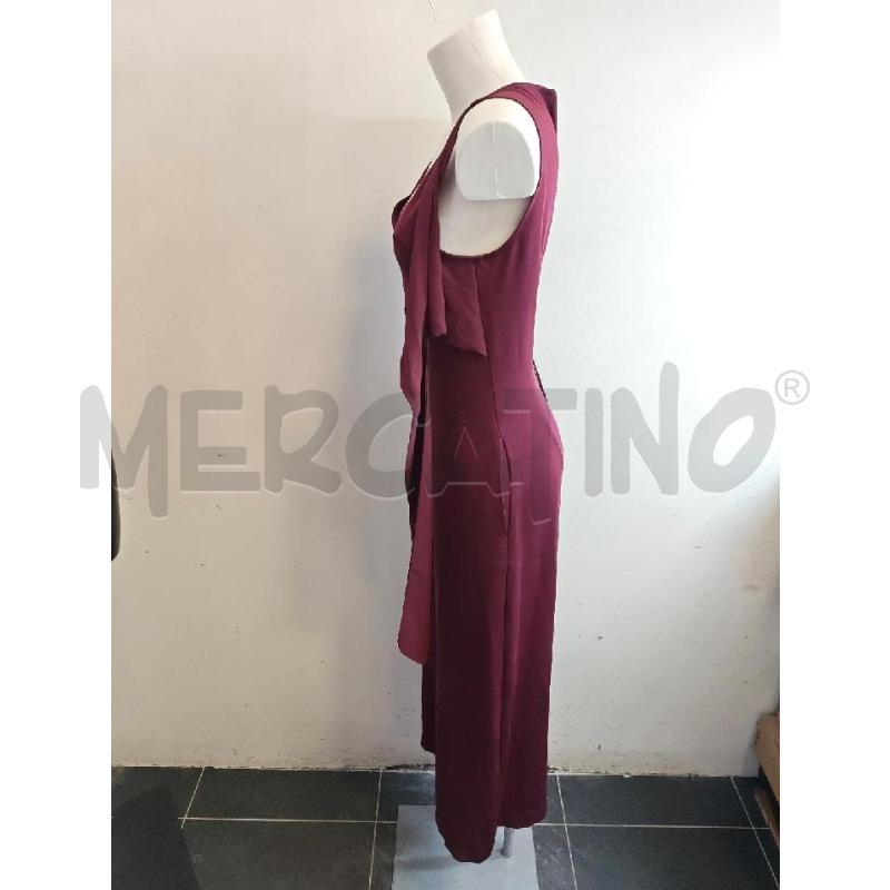 JUMPSUIT RUE8BISQUIT BORDEAUX A PALAZZO  | Mercatino dell'Usato Verona fiera 2