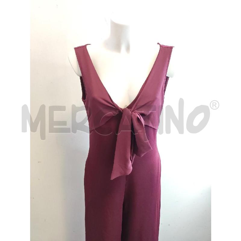 JUMPSUIT RUE8BISQUIT BORDEAUX A PALAZZO  | Mercatino dell'Usato Verona fiera 5