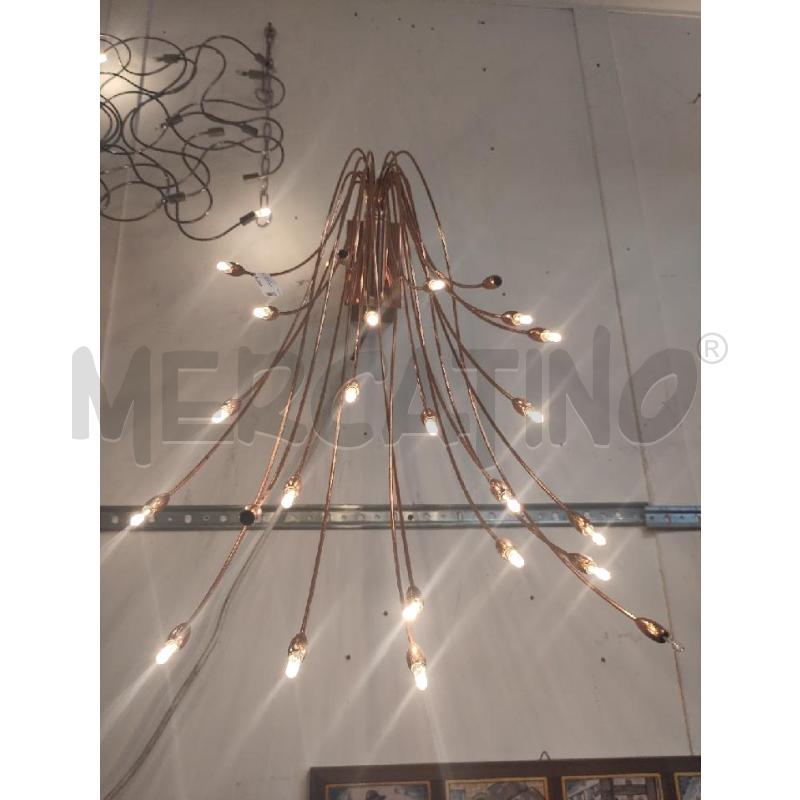 LAMPADARIO FILI RAMATI A CASCATA | Mercatino dell'Usato Verona fiera 2