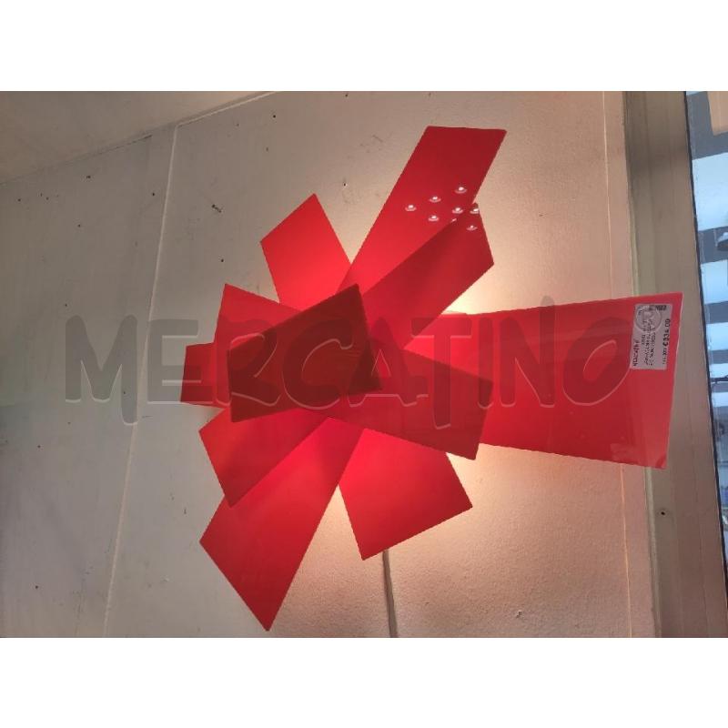 LAMPADARIO FOSCARINI BIG BANG ROSSA DA RIV | Mercatino dell'Usato Verona fiera 1