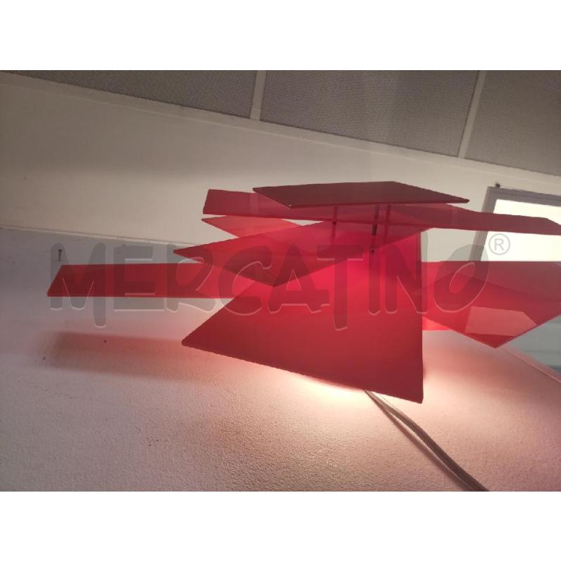 LAMPADARIO FOSCARINI BIG BANG ROSSA DA RIV | Mercatino dell'Usato Verona fiera 2