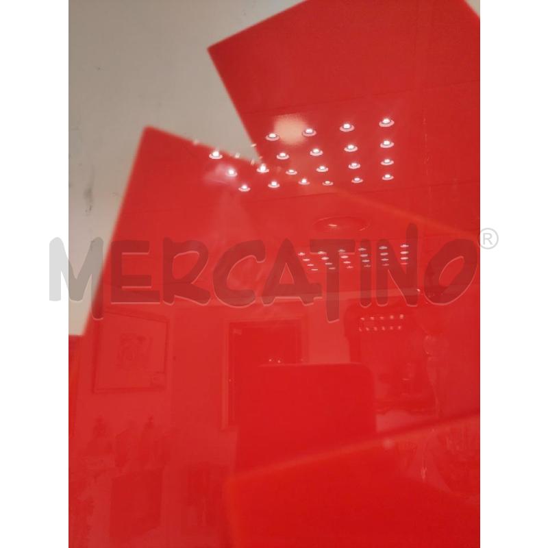 LAMPADARIO FOSCARINI BIG BANG ROSSA DA RIV | Mercatino dell'Usato Verona fiera 3