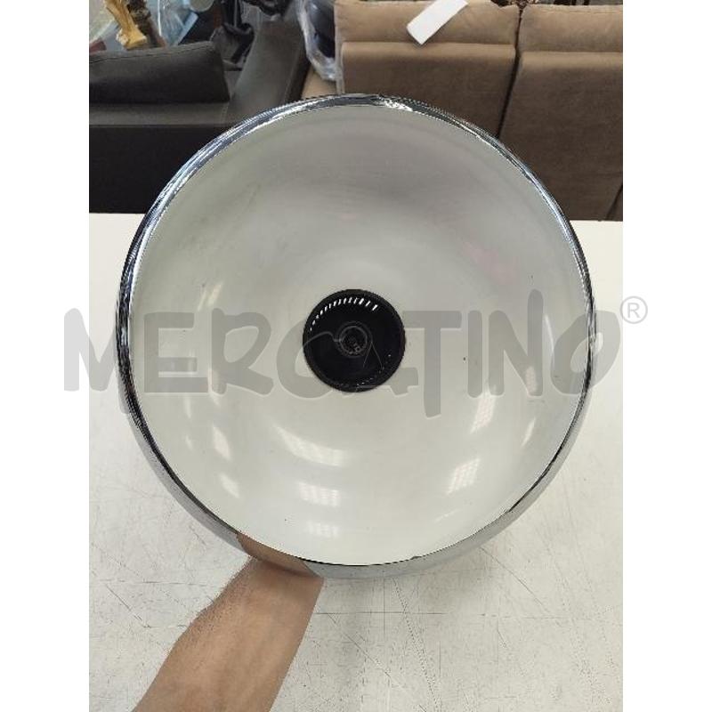 LAMPADARIO STILNOVO AULENTI/CASTIGLIONI CROMATO SOSPENSIONE | Mercatino dell'Usato Verona fiera 3