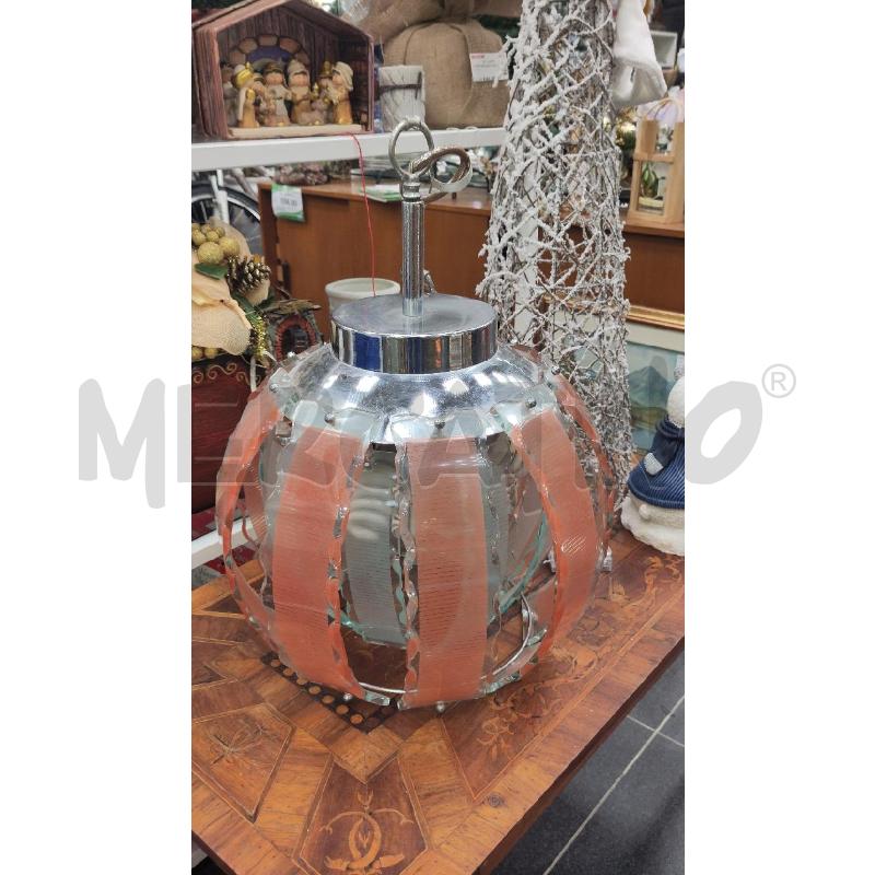 LAMPADARIO VETRI CURVI ANNI 70 | Mercatino dell'Usato Verona fiera 1