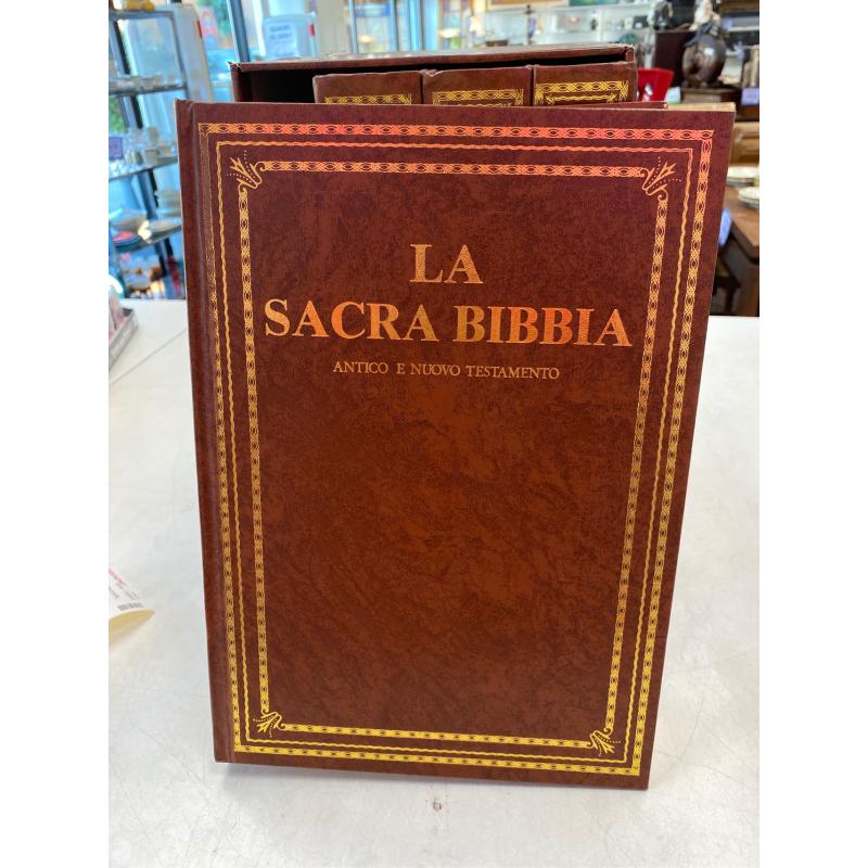 LA SACRA BIBBIA 4 VOLUMI | Mercatino dell'Usato Verona fiera 2