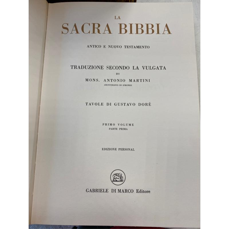 LA SACRA BIBBIA 4 VOLUMI | Mercatino dell'Usato Verona fiera 4