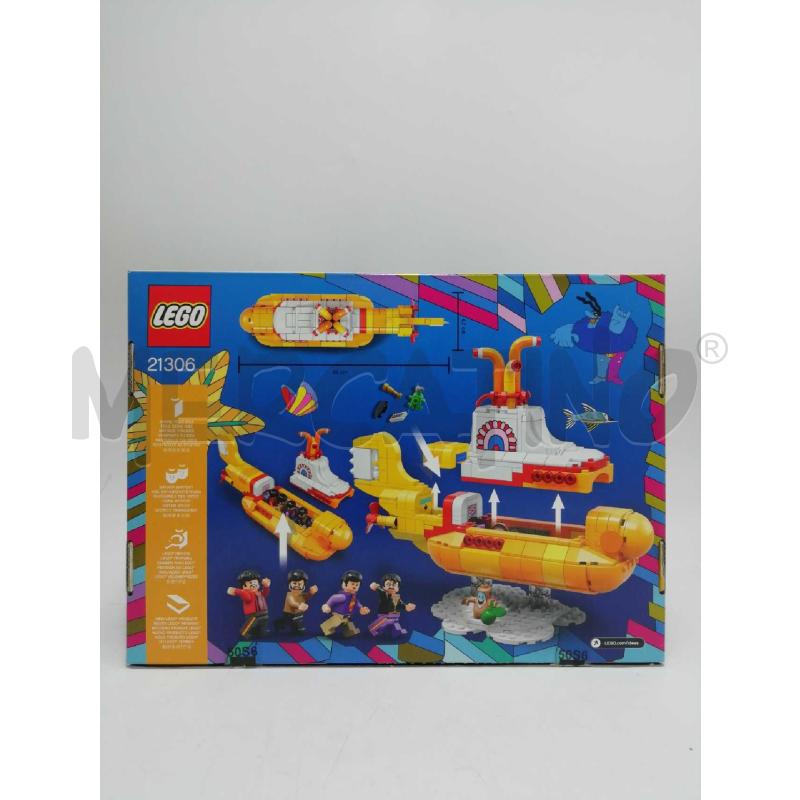 LEGO YELLOW SUBMARINE THE BEATLES 21306 | Mercatino dell'Usato Verona fiera 2