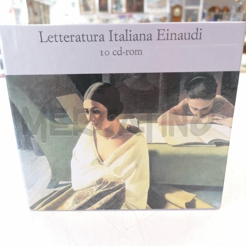 LETTERATURA ITALIANA EINAUDI 10 CD-ROM | Mercatino dell'Usato Verona fiera 1