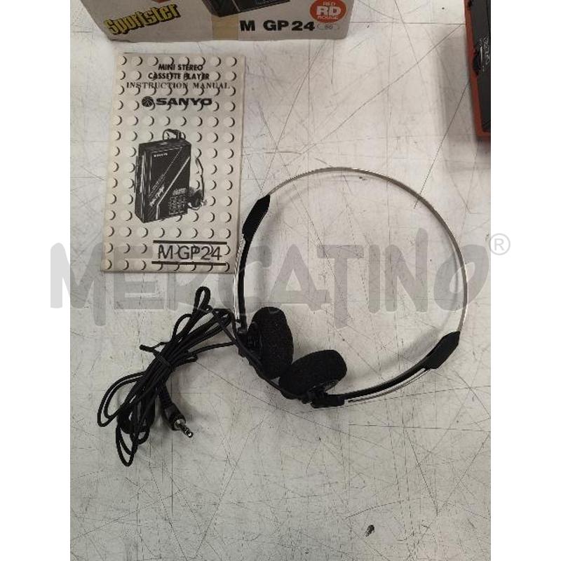 LETTORE CASSETTE SANYO M GP 24 | Mercatino dell'Usato Verona fiera 3