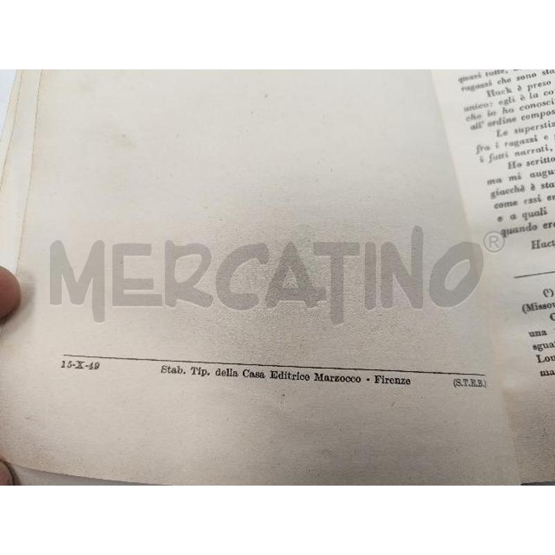 LE AVVENTURE DI TOM SAWYER | Mercatino dell'Usato Verona fiera 4