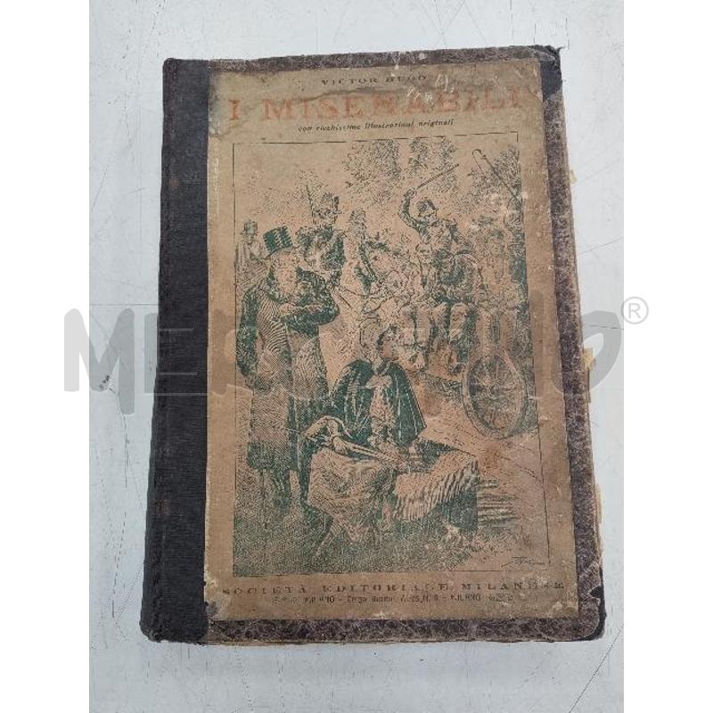 LIBRO VECCHIO I MISERABILI | Mercatino dell'Usato Verona fiera 1