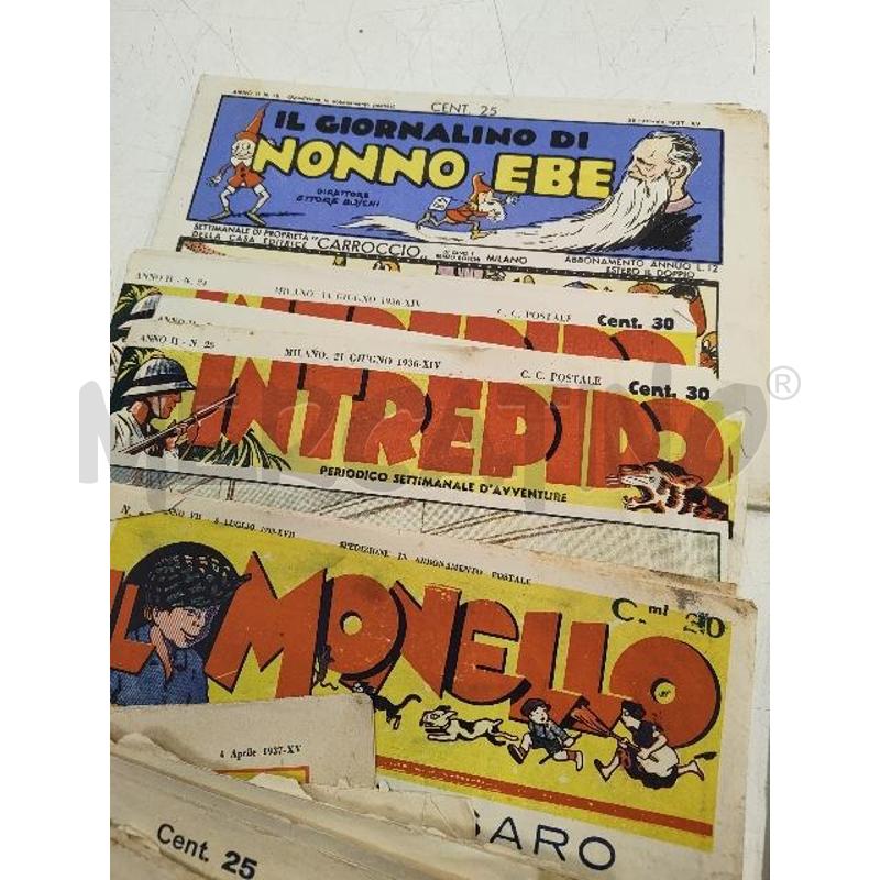 LOTTO GIORNALINI ANNI 30 | Mercatino dell'Usato Verona fiera 3