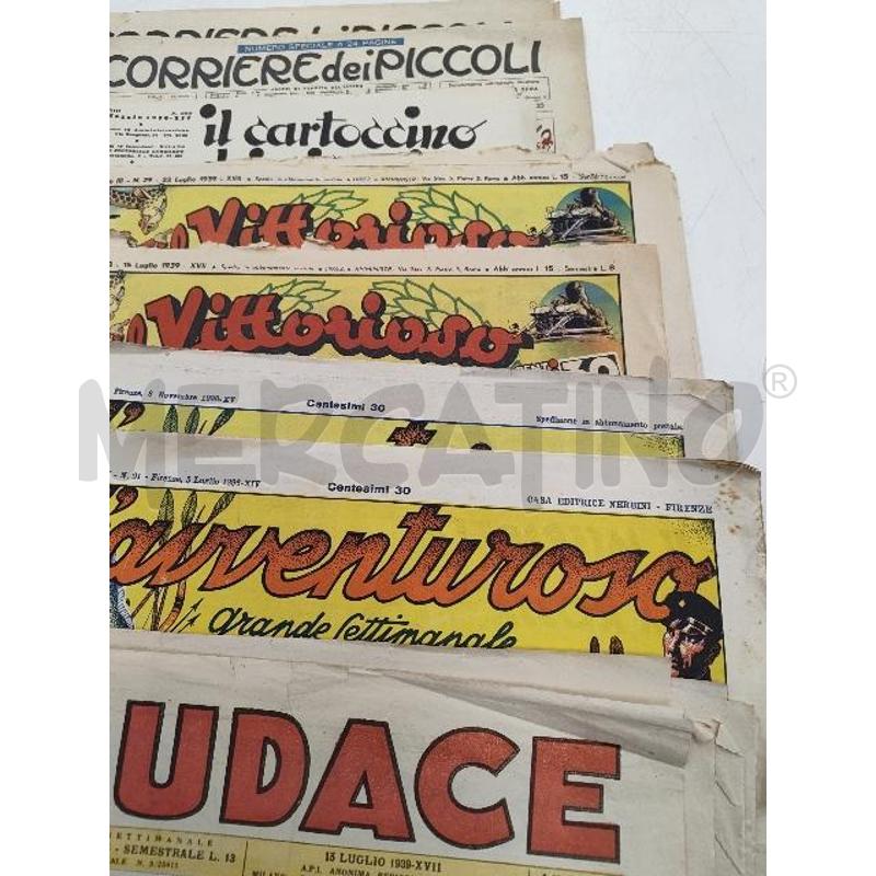 LOTTO GIORNALINI ANNI 30 | Mercatino dell'Usato Verona fiera 4