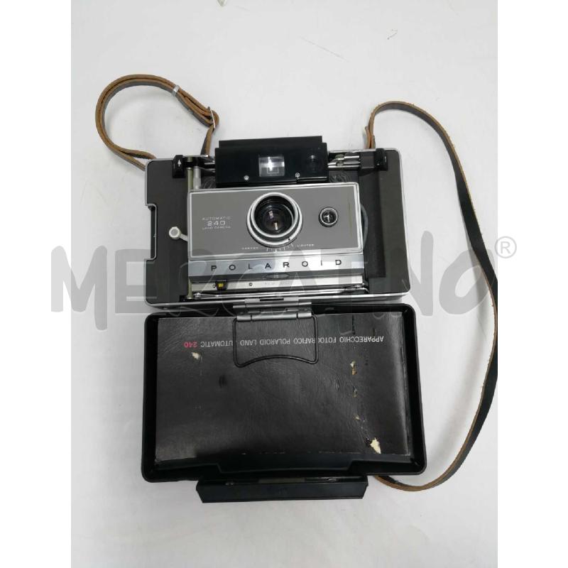 Macchina fotografica vintage polaroid automatic 240 land camera