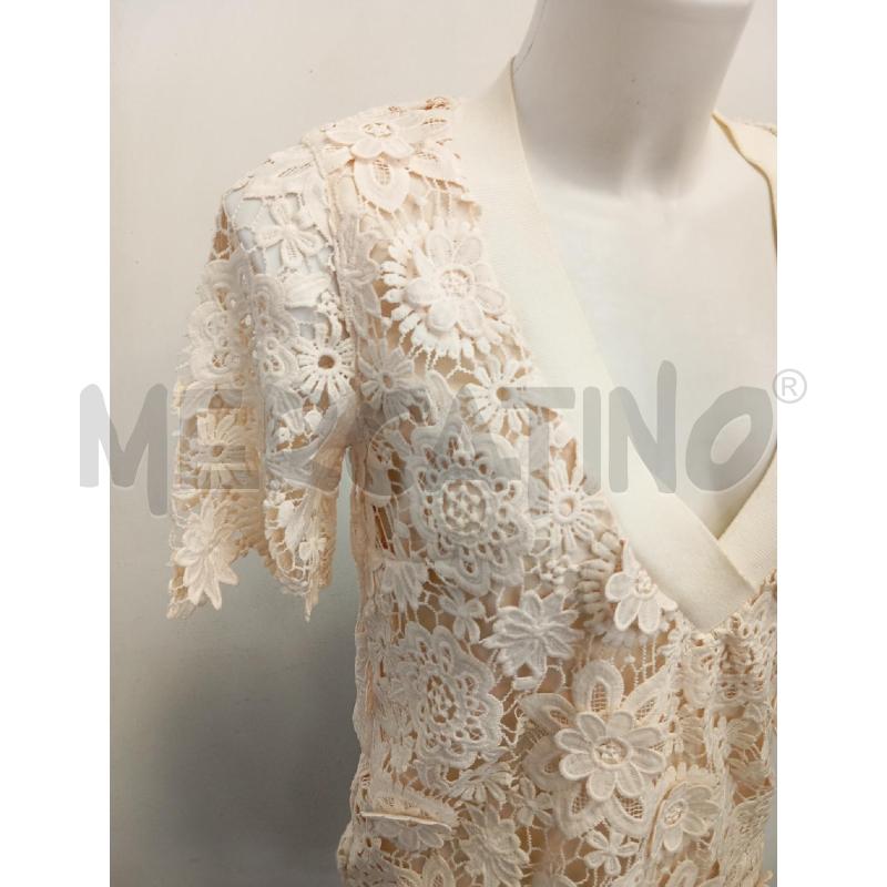 MAGLIA DONNA TWIN SET MACRAME BEIGE  | Mercatino dell'Usato Verona fiera 2
