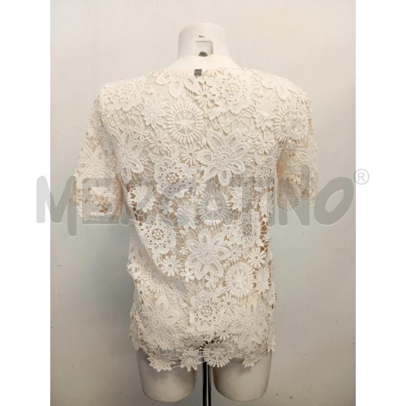 MAGLIA DONNA TWIN SET MACRAME BEIGE  | Mercatino dell'Usato Verona fiera 3