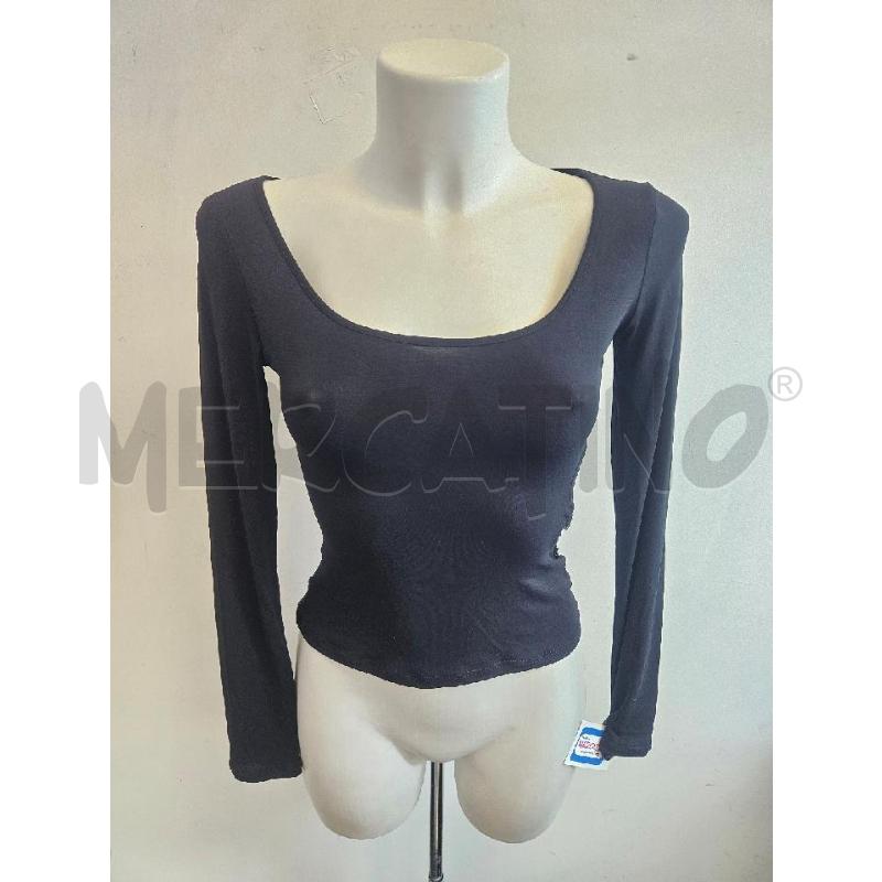 MAGLIA DONNA VERSACE JEANS COUTURE NERA CON CATENA  | Mercatino dell'Usato Verona fiera 1